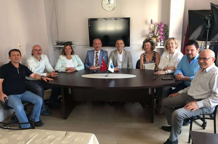 CHP İL YÖNETİMİNDEN ZİYARET